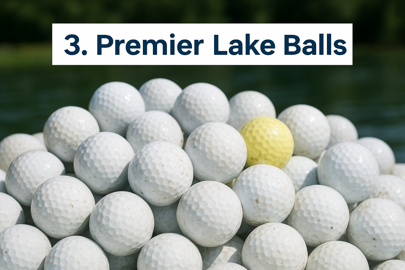 3. Premier Lake Balls