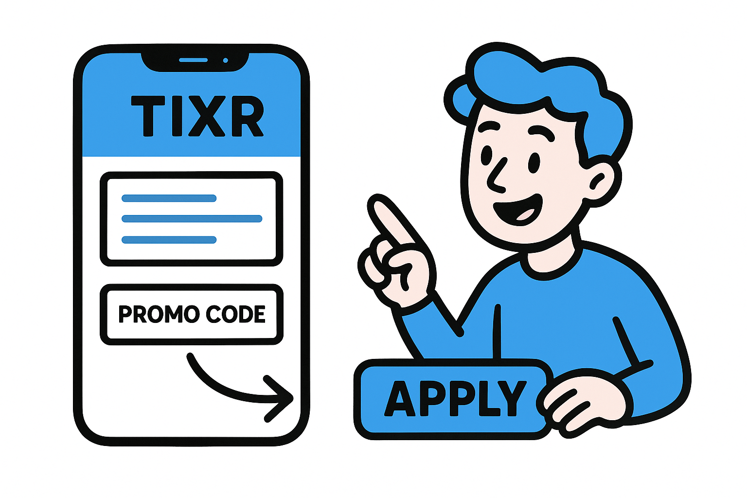 How to apply a promo code on Tixr