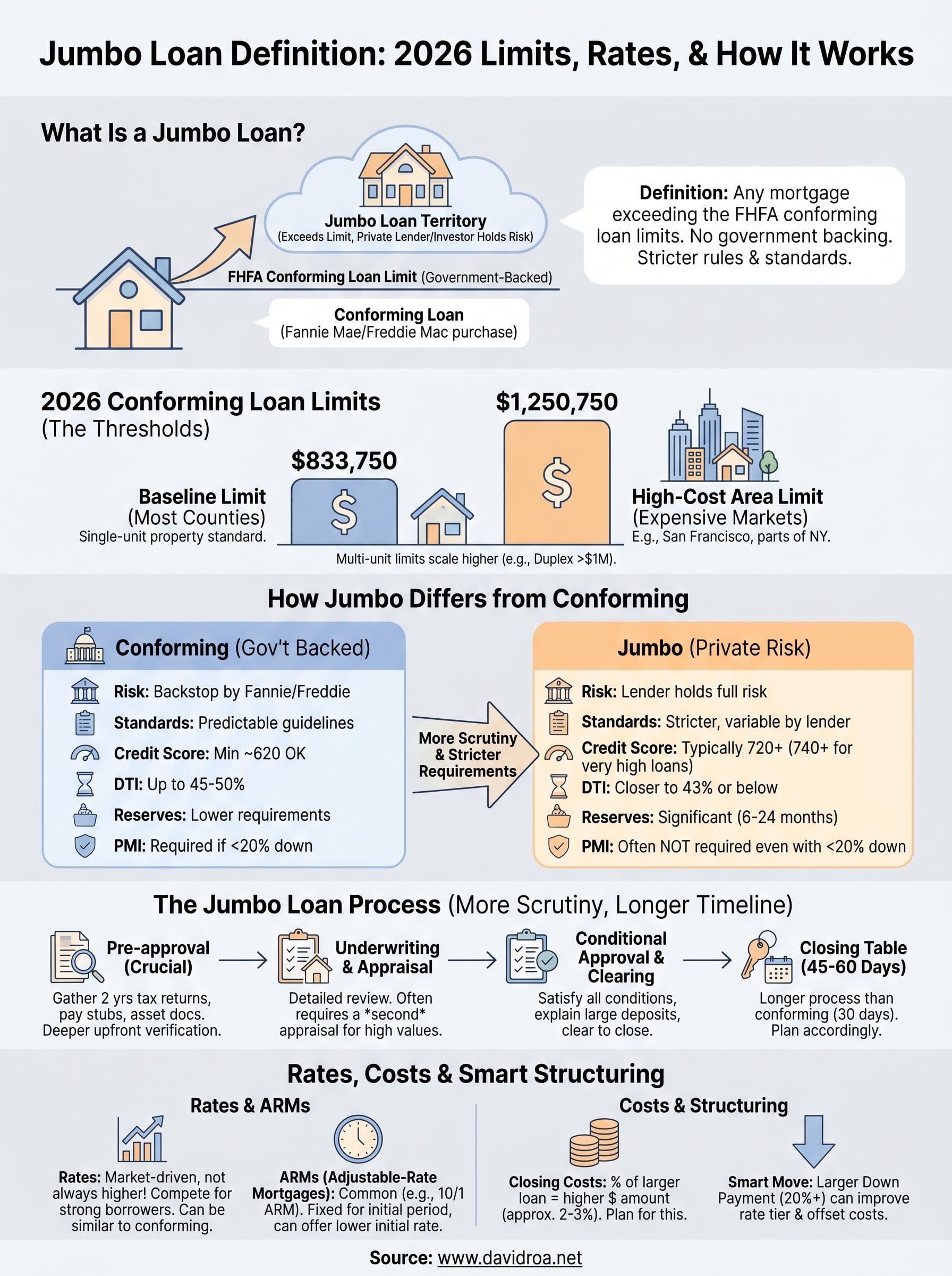 jumbo loan definition infographic