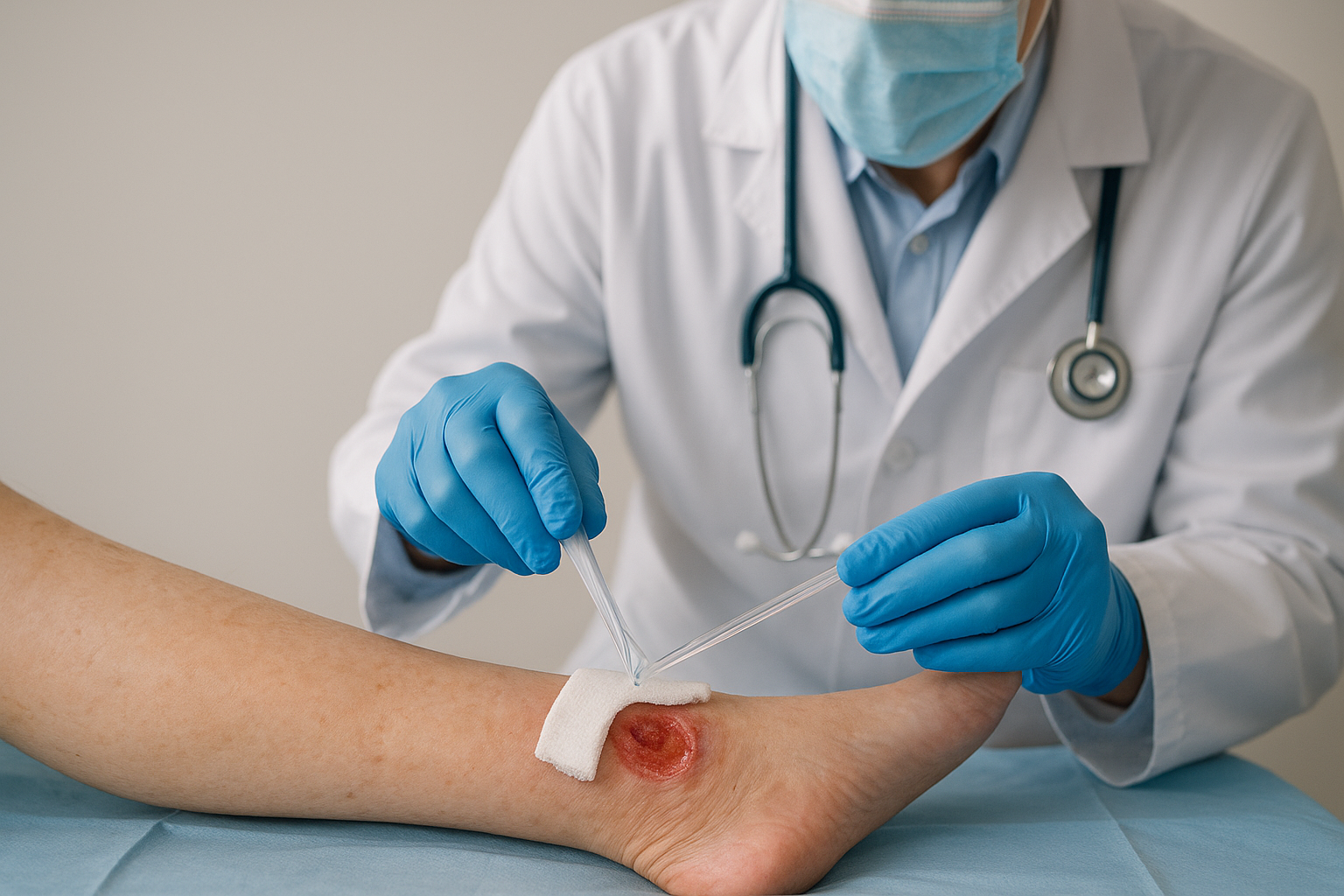 The step-by-step treatment process