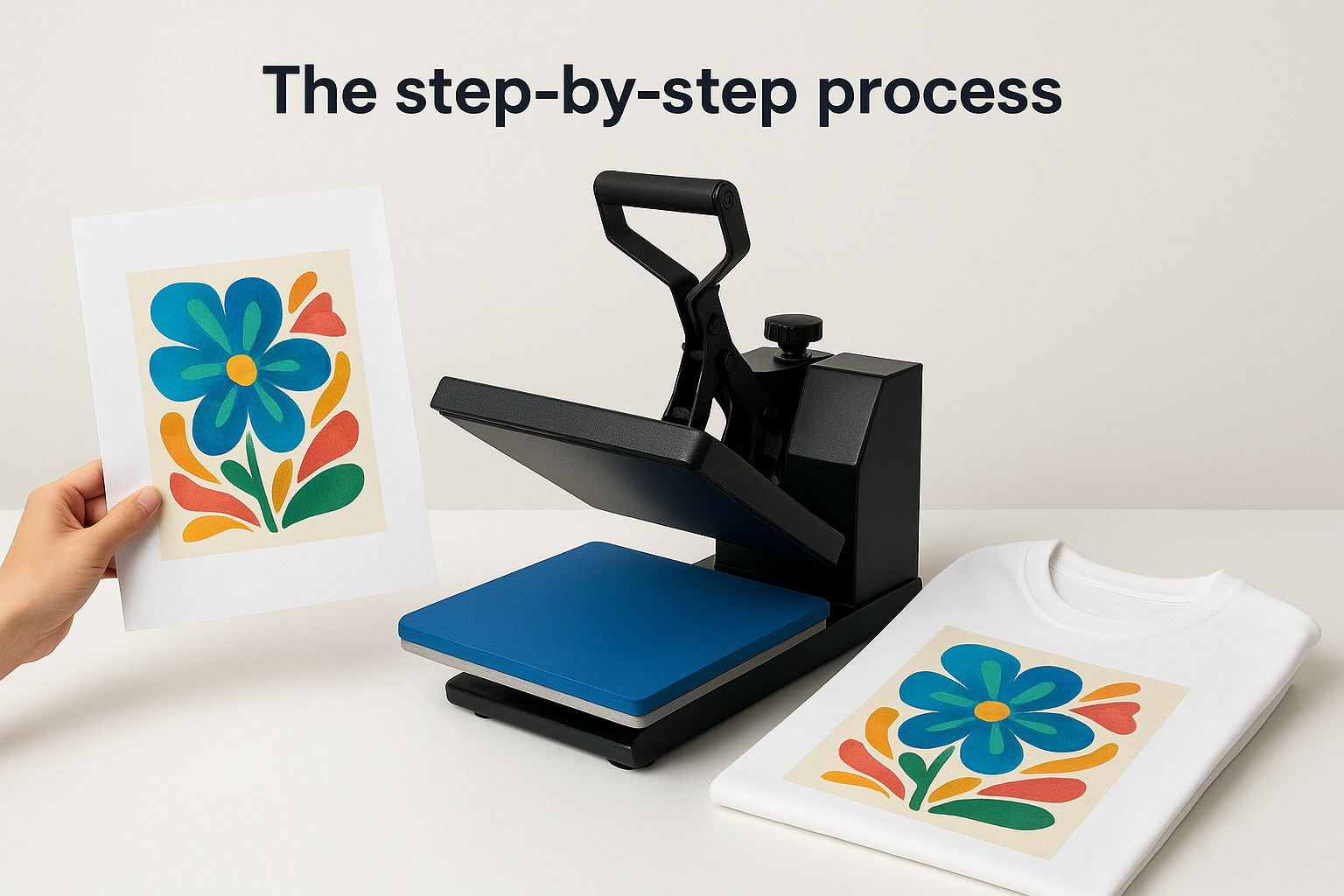 The step-by-step process