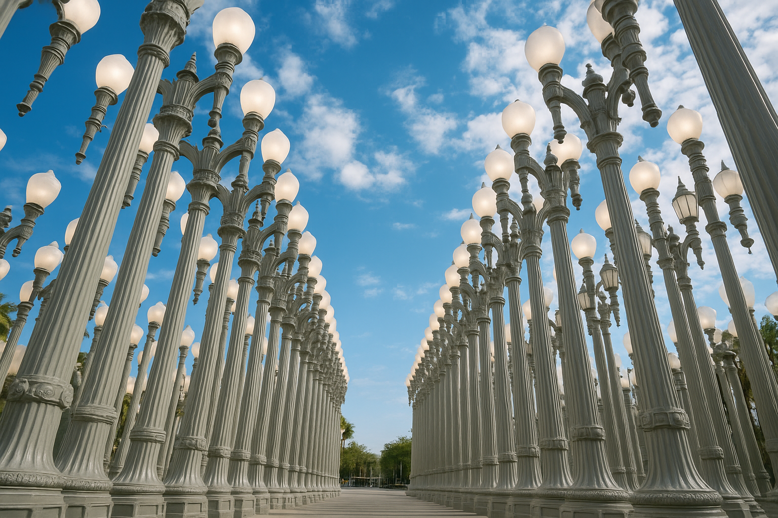 6. LACMA Urban Light