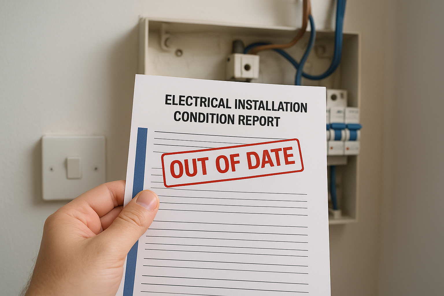 What happens if your EICR is out of date