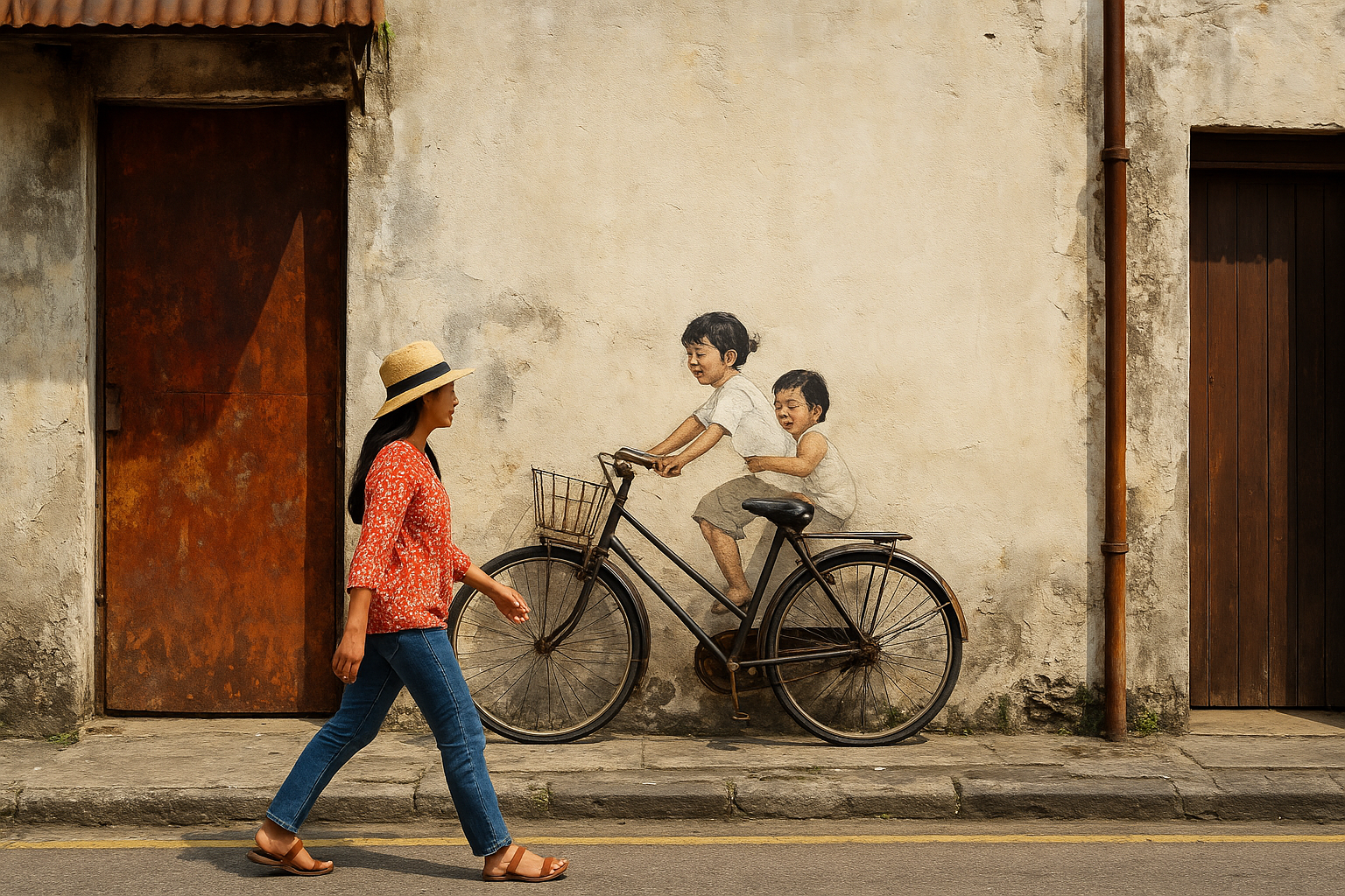 2. Explore George Town's UNESCO streets and street art