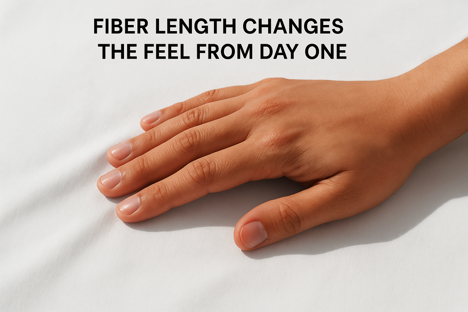 Fiber length changes the feel from day one