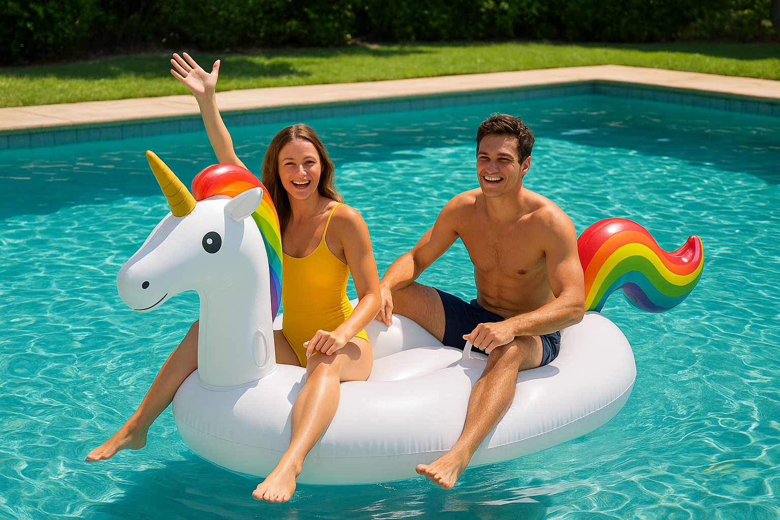 3. GoFloats giant ride-on float