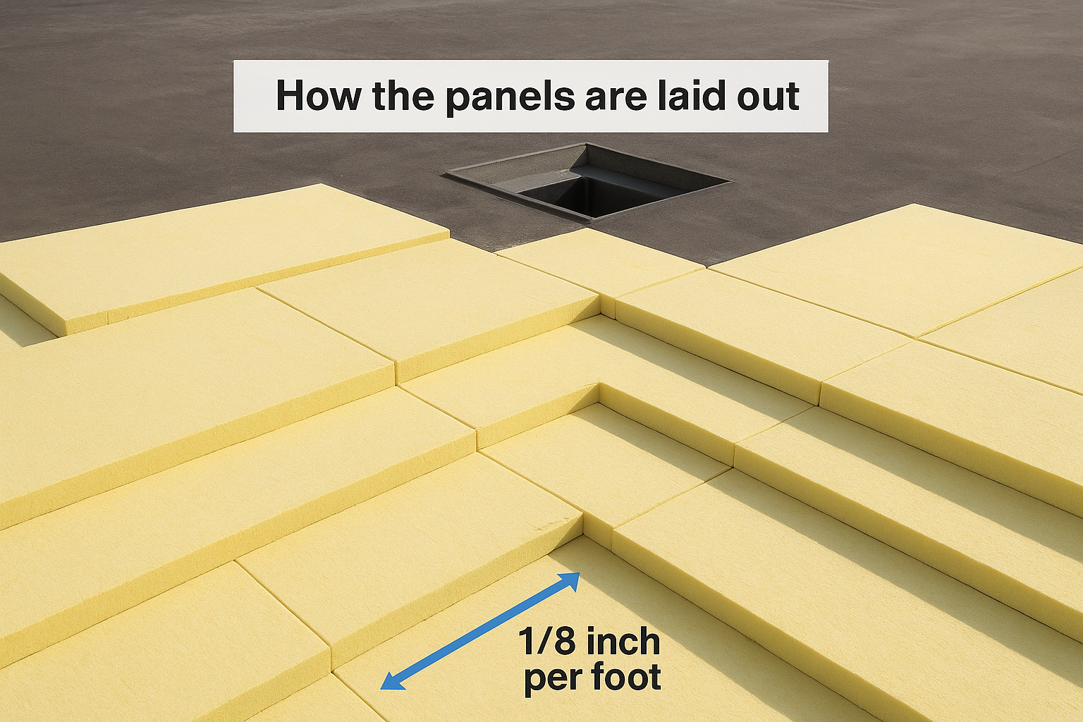 How the panels are laid out