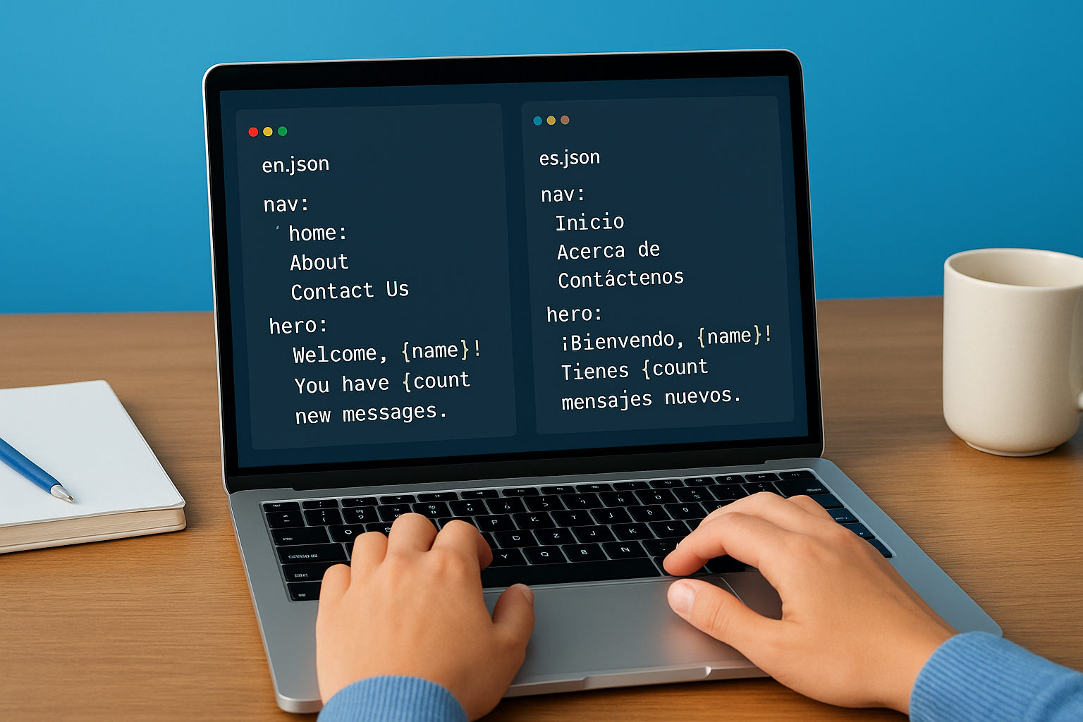 Structure your message files