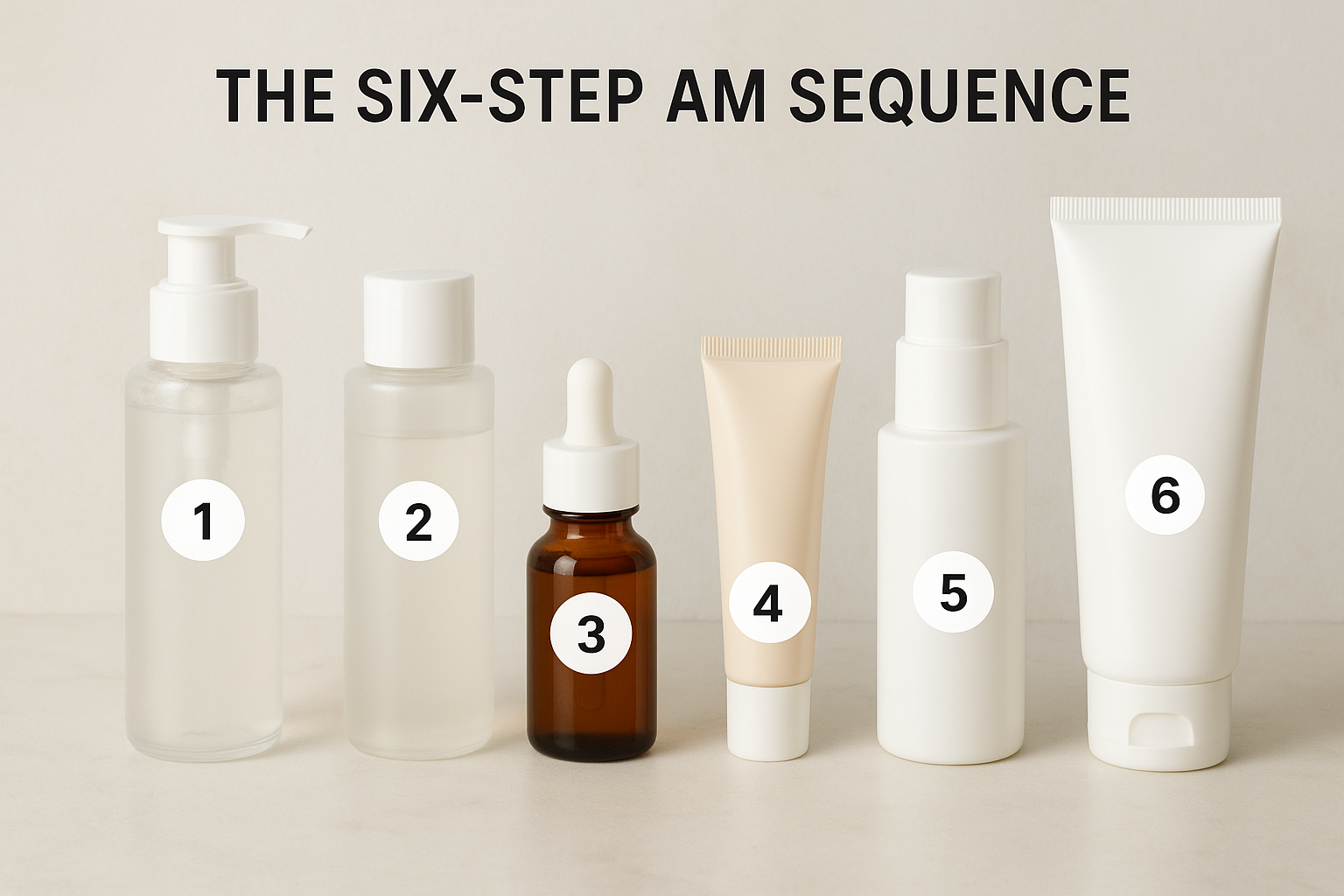 The six-step AM sequence