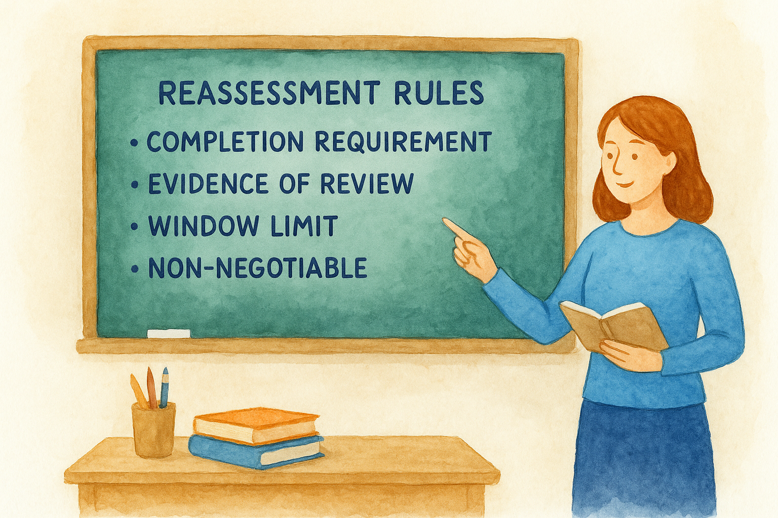 Teacher reality check: reassessment rules that protect your time