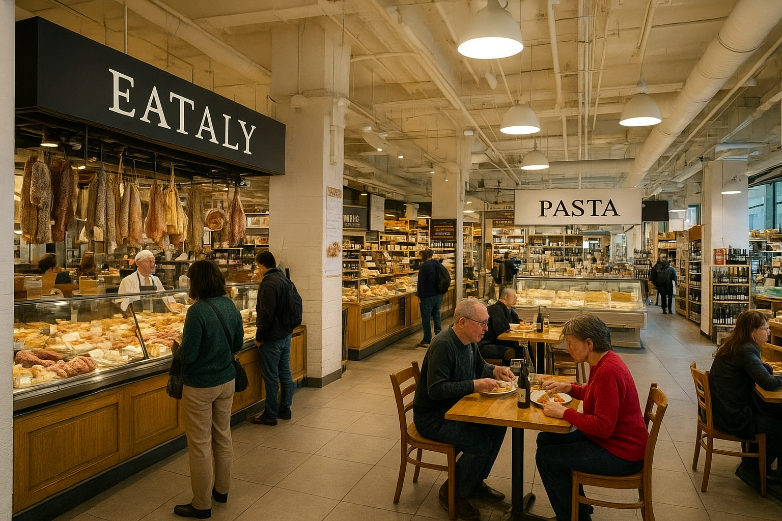 Where it is and how dining works