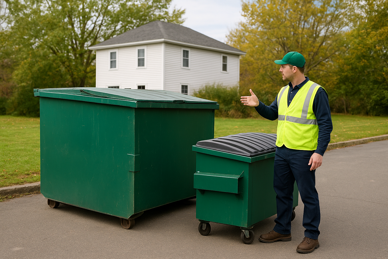 Container options and site placement basics