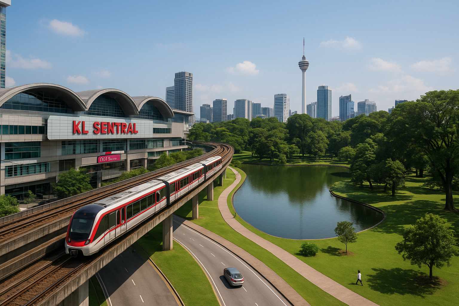 4. KL Sentral and Lake Gardens