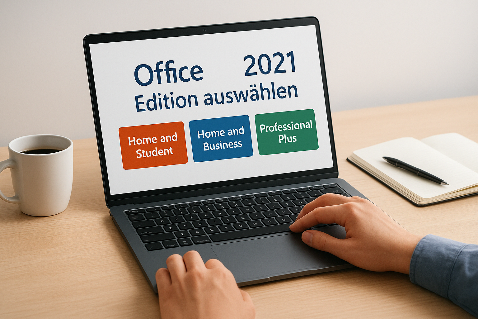 2. Die richtige Office 2021 Edition auswählen