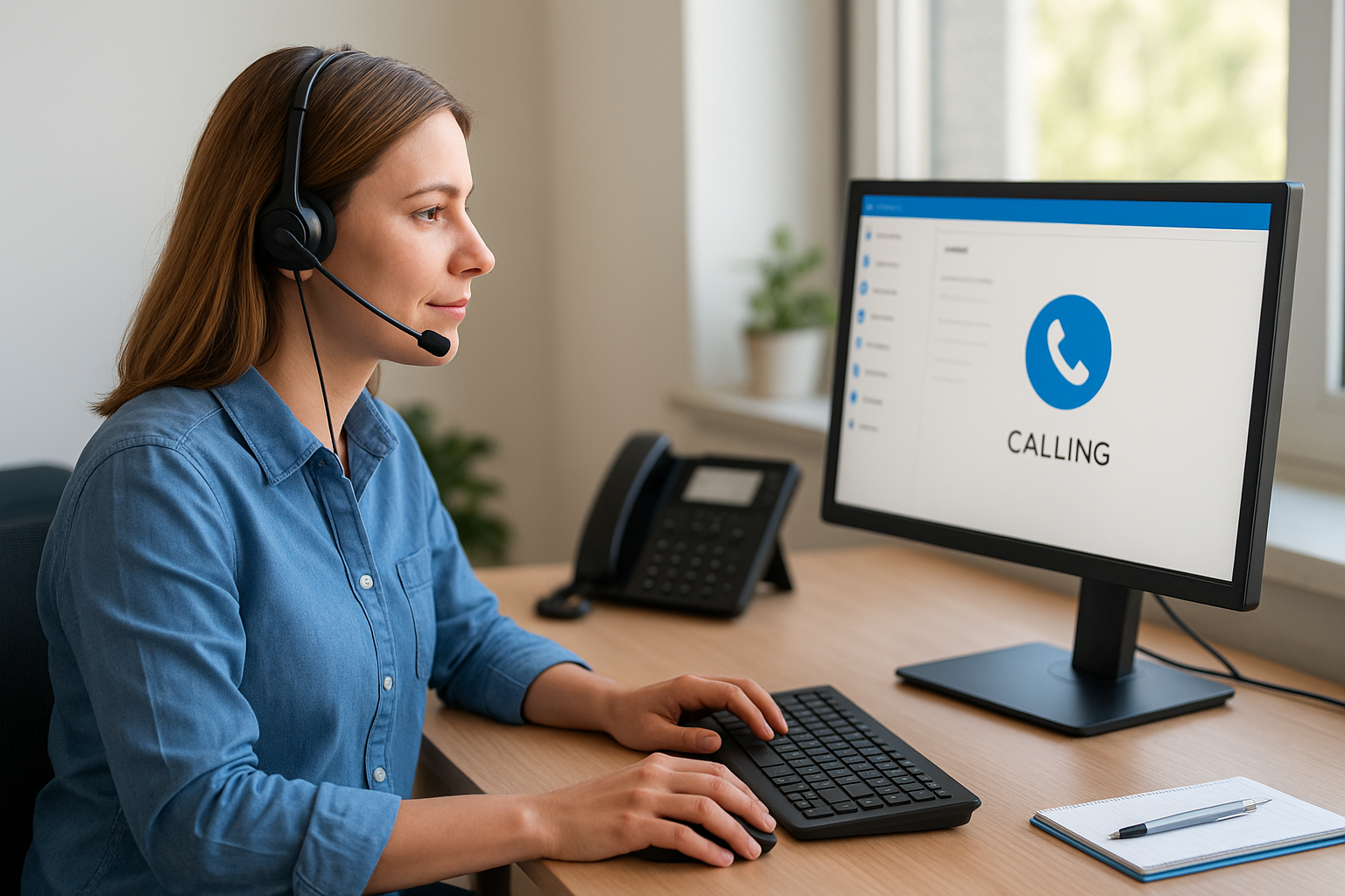 The call sequence step by step