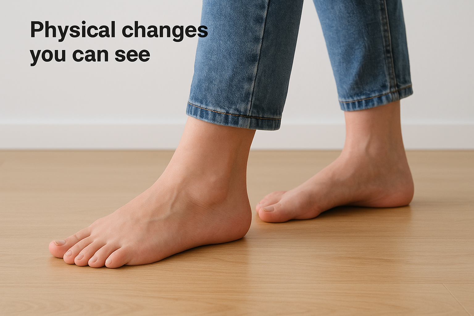Physical changes you can see