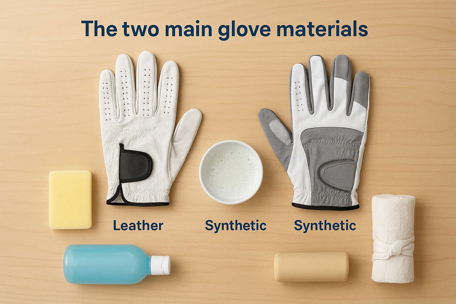 The two main glove materials