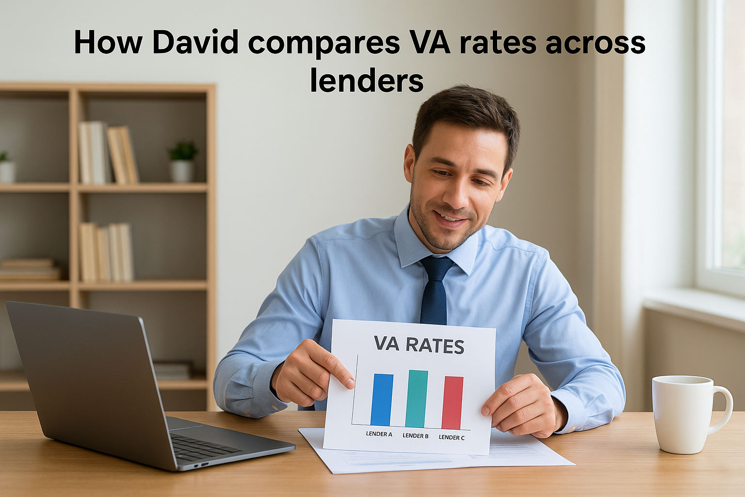 How David compares VA rates across lenders