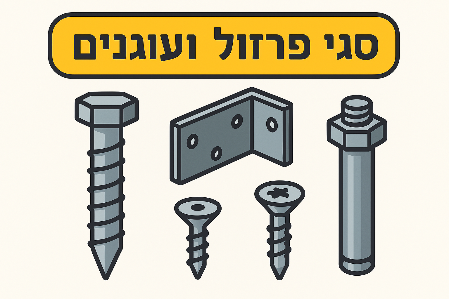 סוגי פרזול ועוגנים