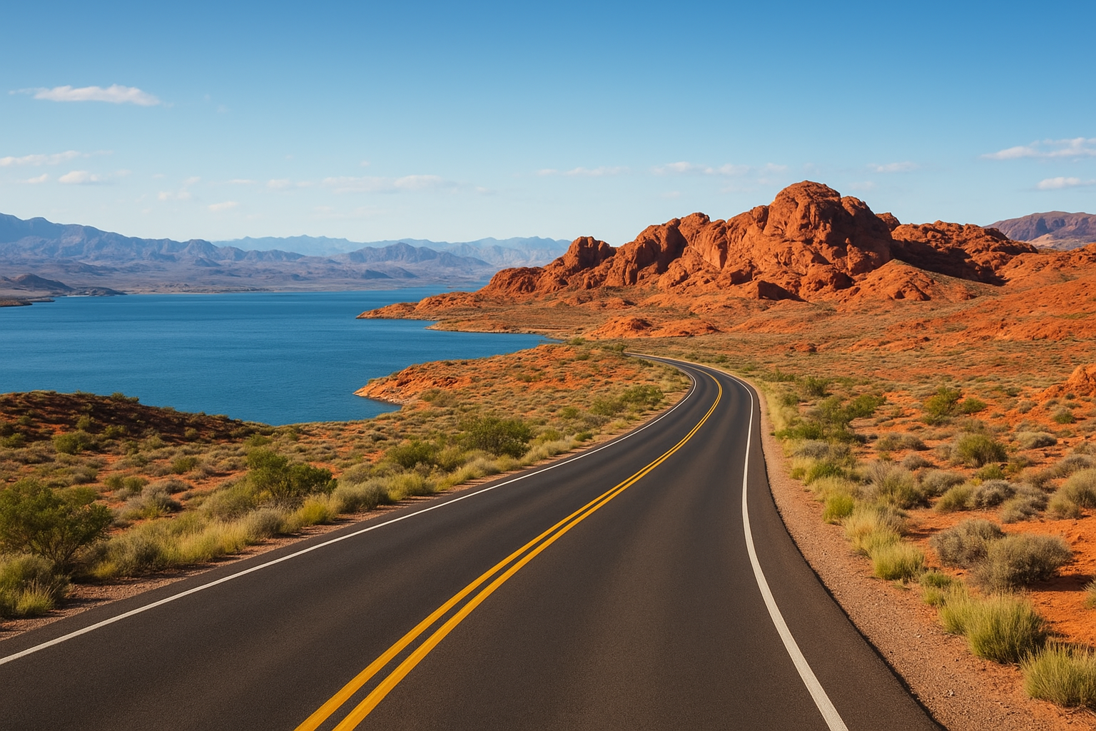 Route 2: Northshore Road (the scenic route)