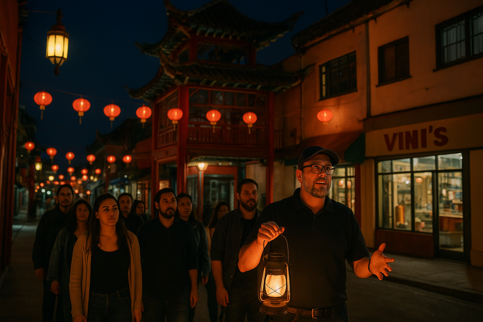 9. The Haunt Ghost Tour Chinatown investigation