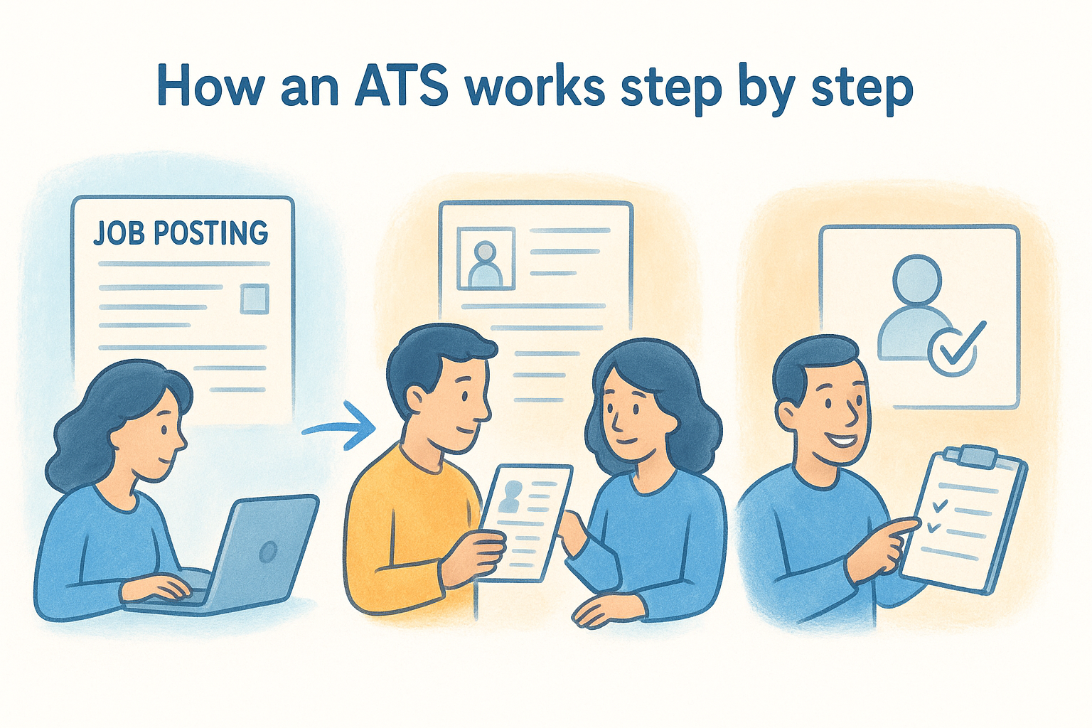 How an ATS works step by step