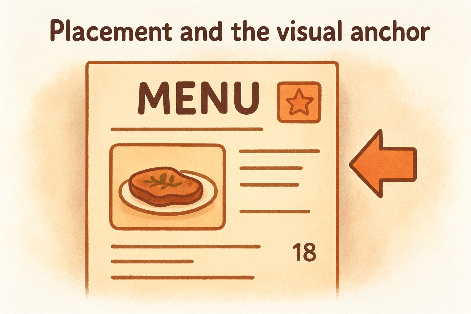Placement and the visual anchor