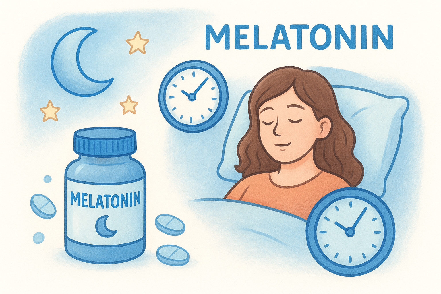 4. Melatonin sleep supplements