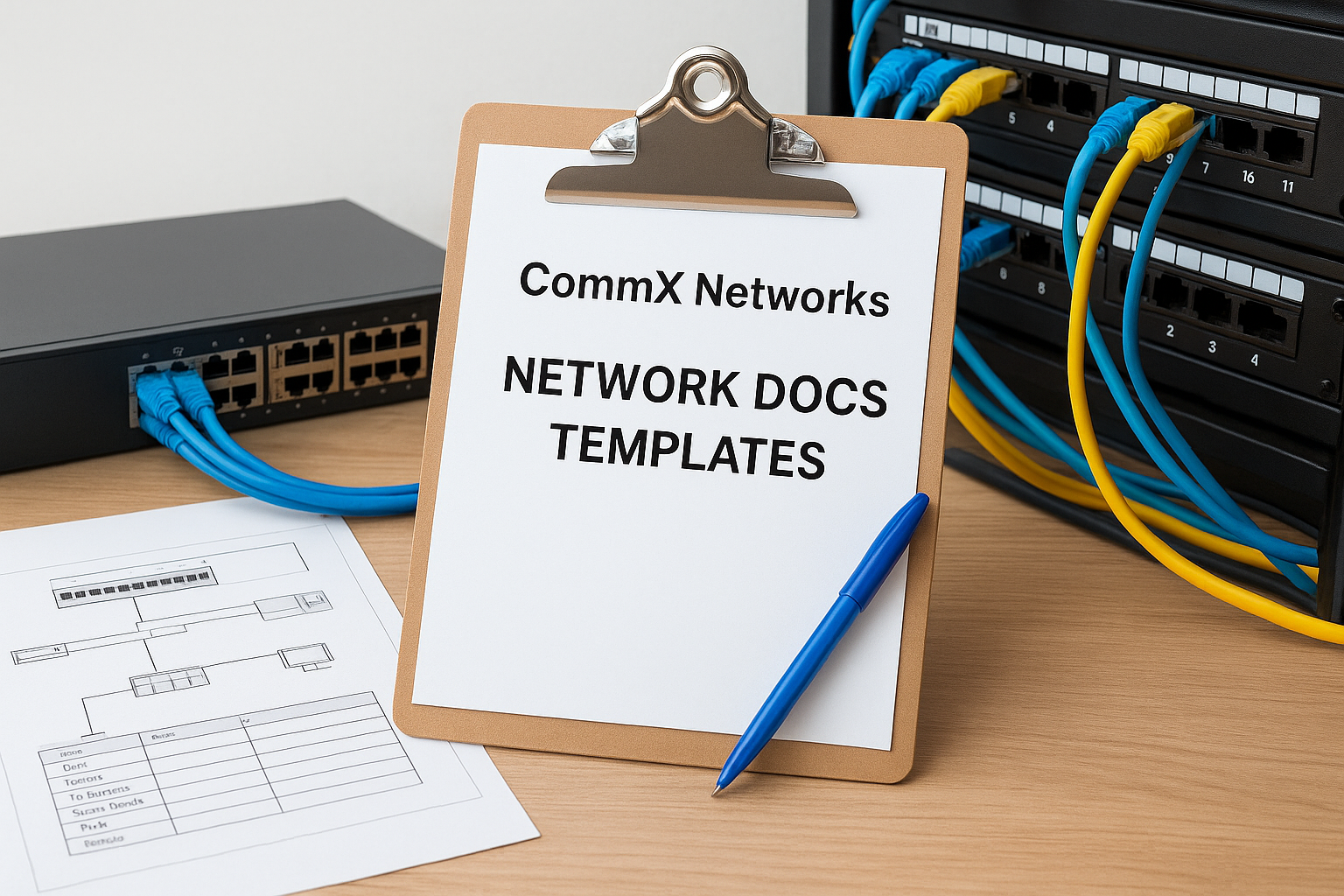 6 Network Documentation Template Options for 2026 Projects - Commx Networks