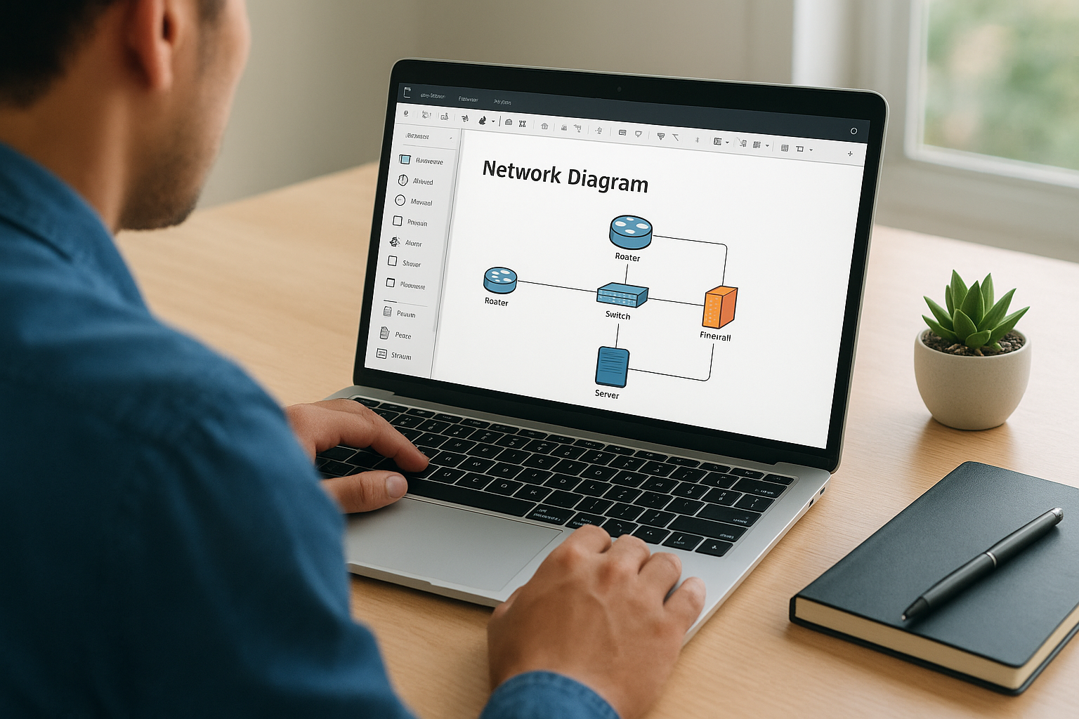 4. Lucidchart network diagram templates