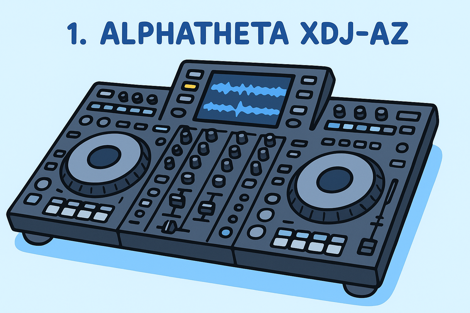 1. AlphaTheta XDJ-AZ