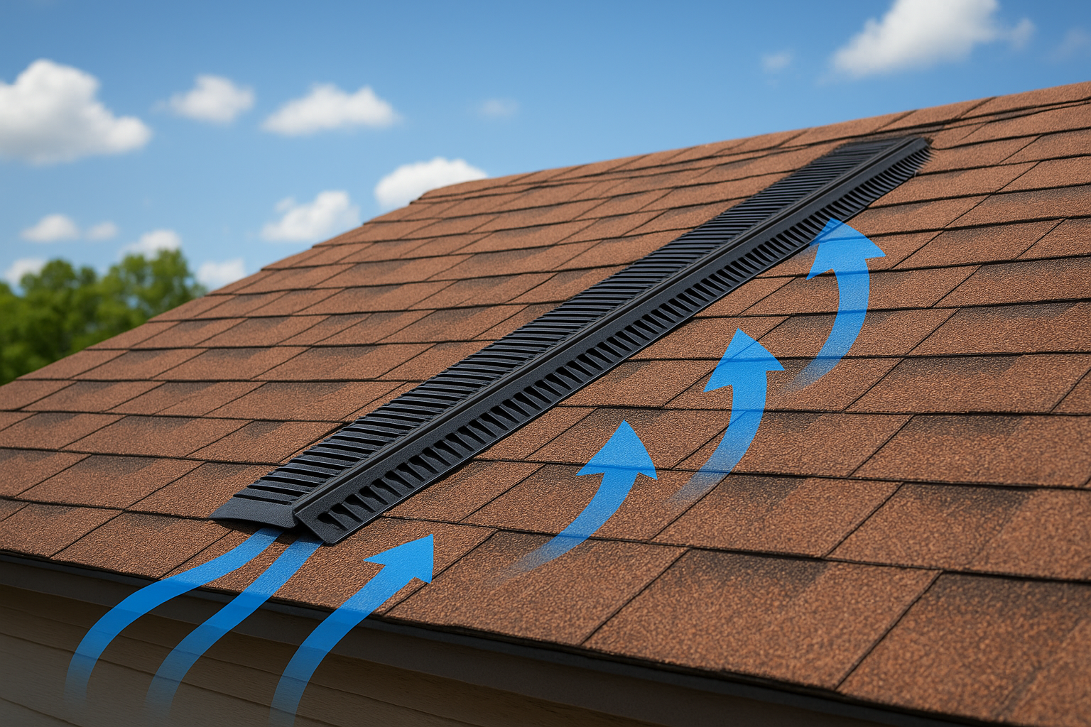 How ridge vents work
