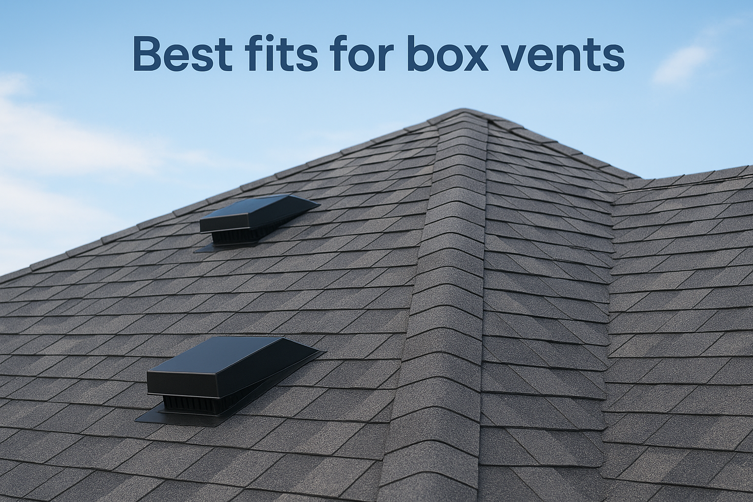 Best fits for box vents
