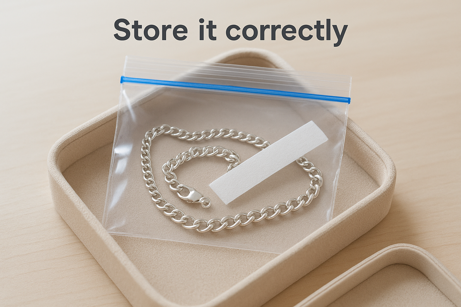 Store it correctly