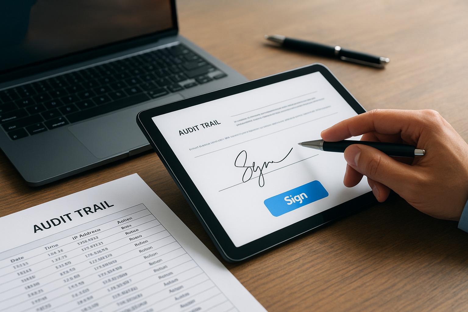 Build an audit trail that tells the full story