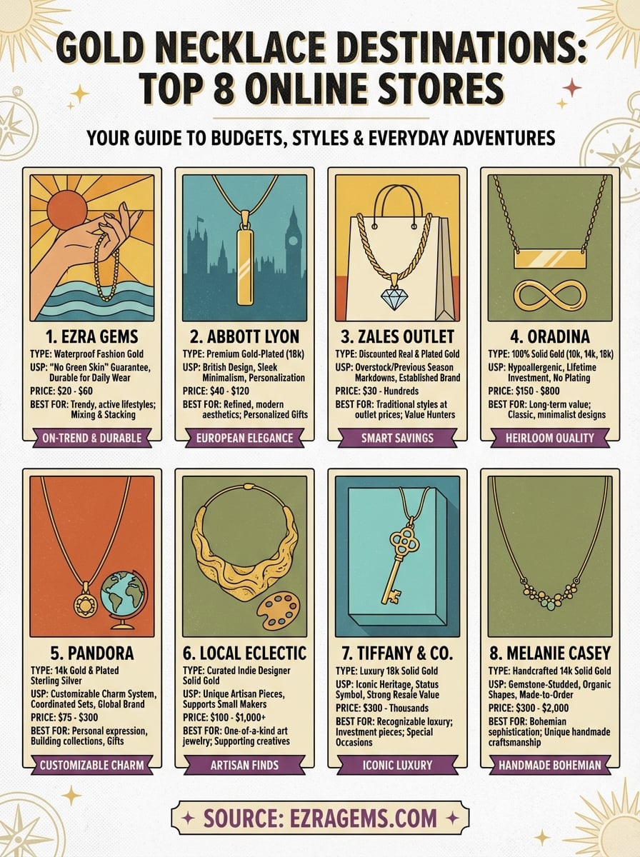 infographic gouden kettingen