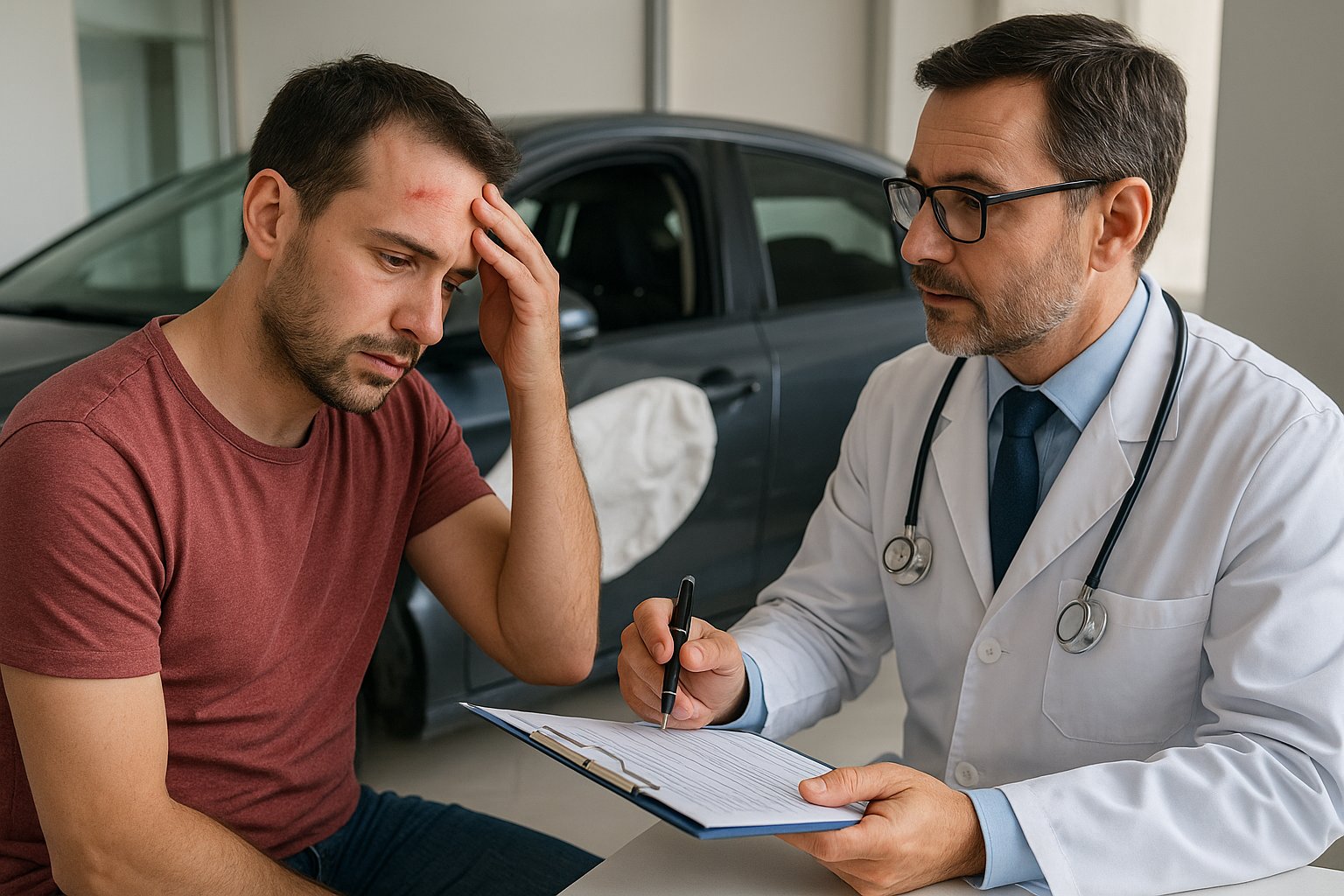 Get medical care and document everything