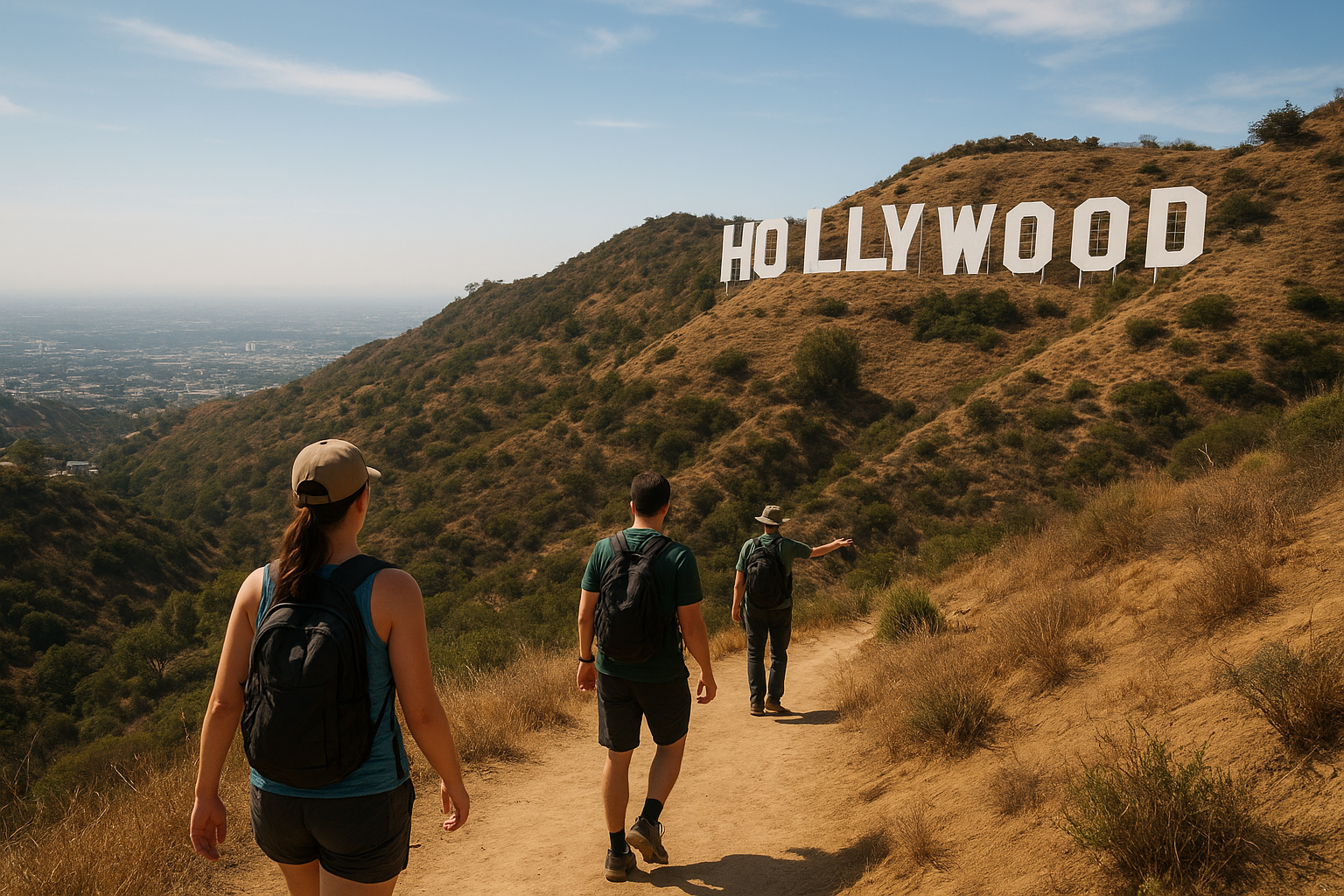 9. Guided Hollywood Sign hike in Griffith Park