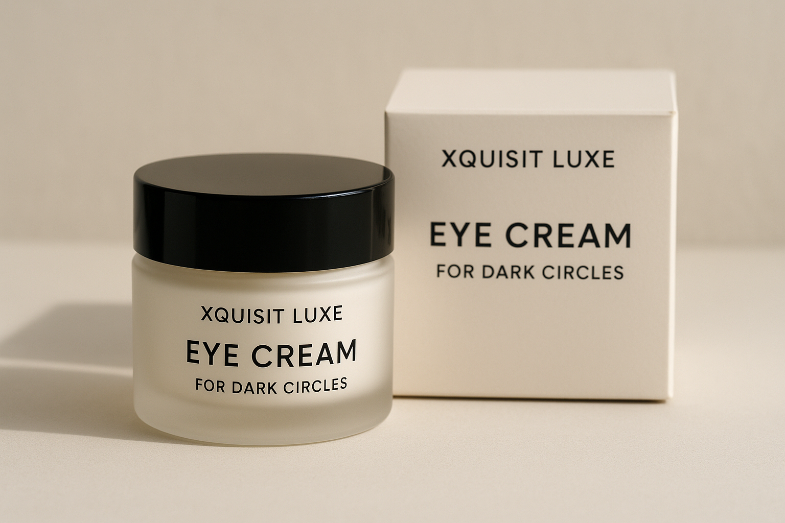 1. Xquisit Luxe Eye Cream for Dark Circles