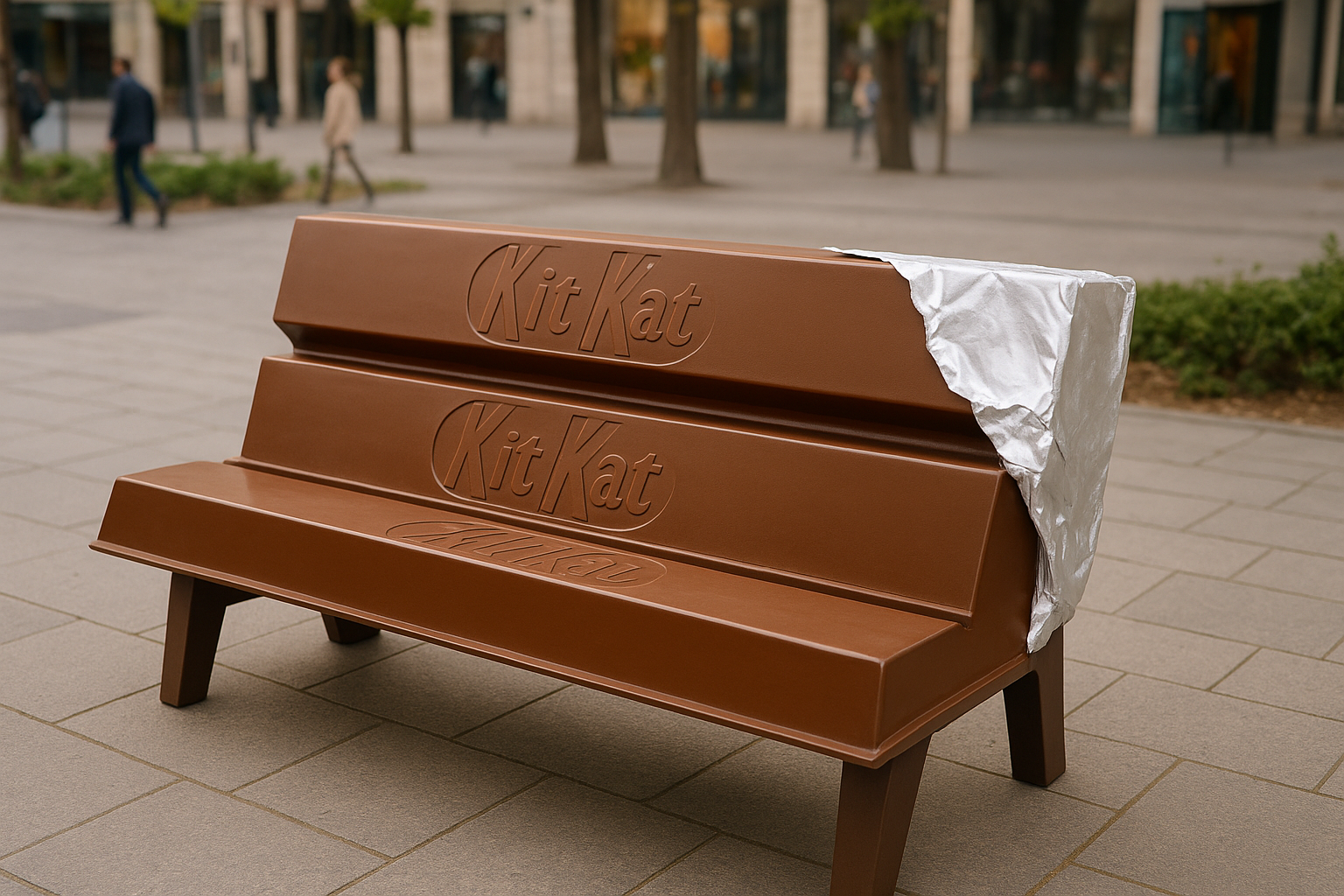 Kit Kat's bench campaign