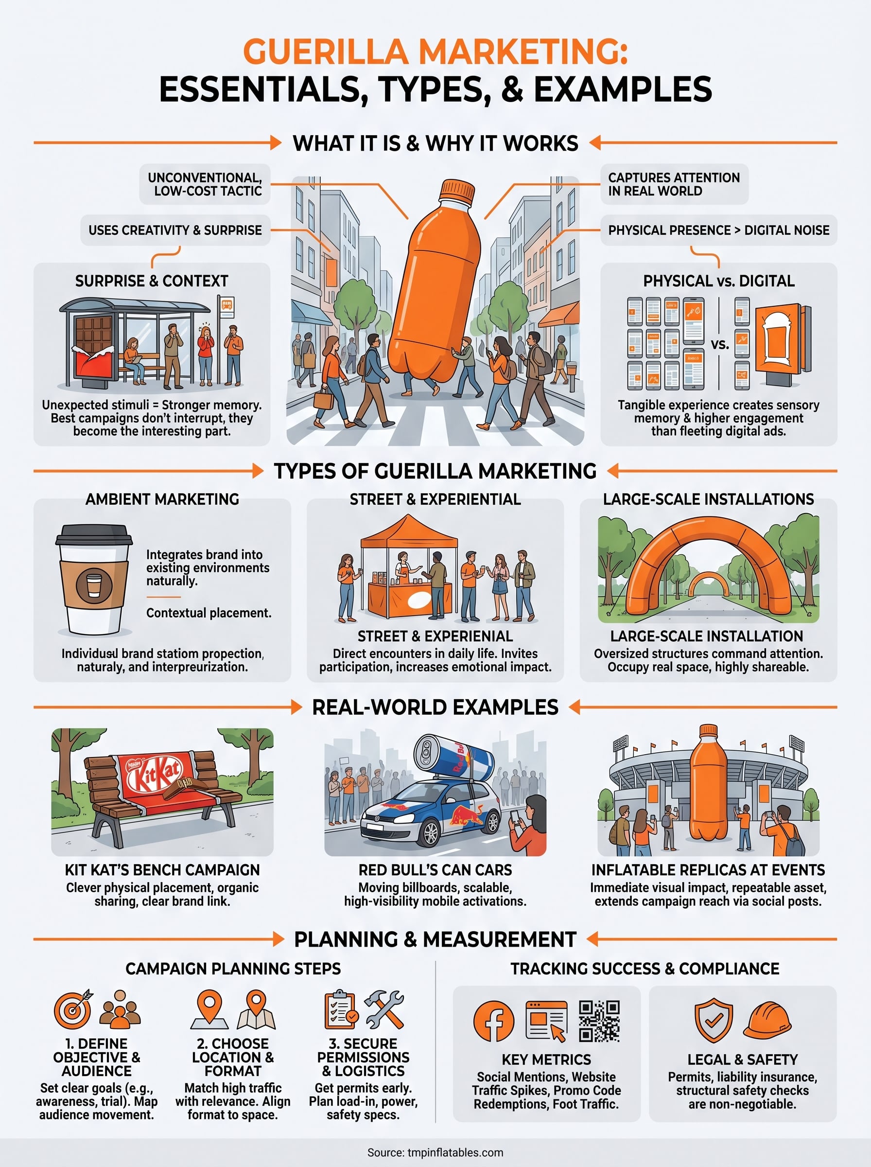 guerilla marketing infographic