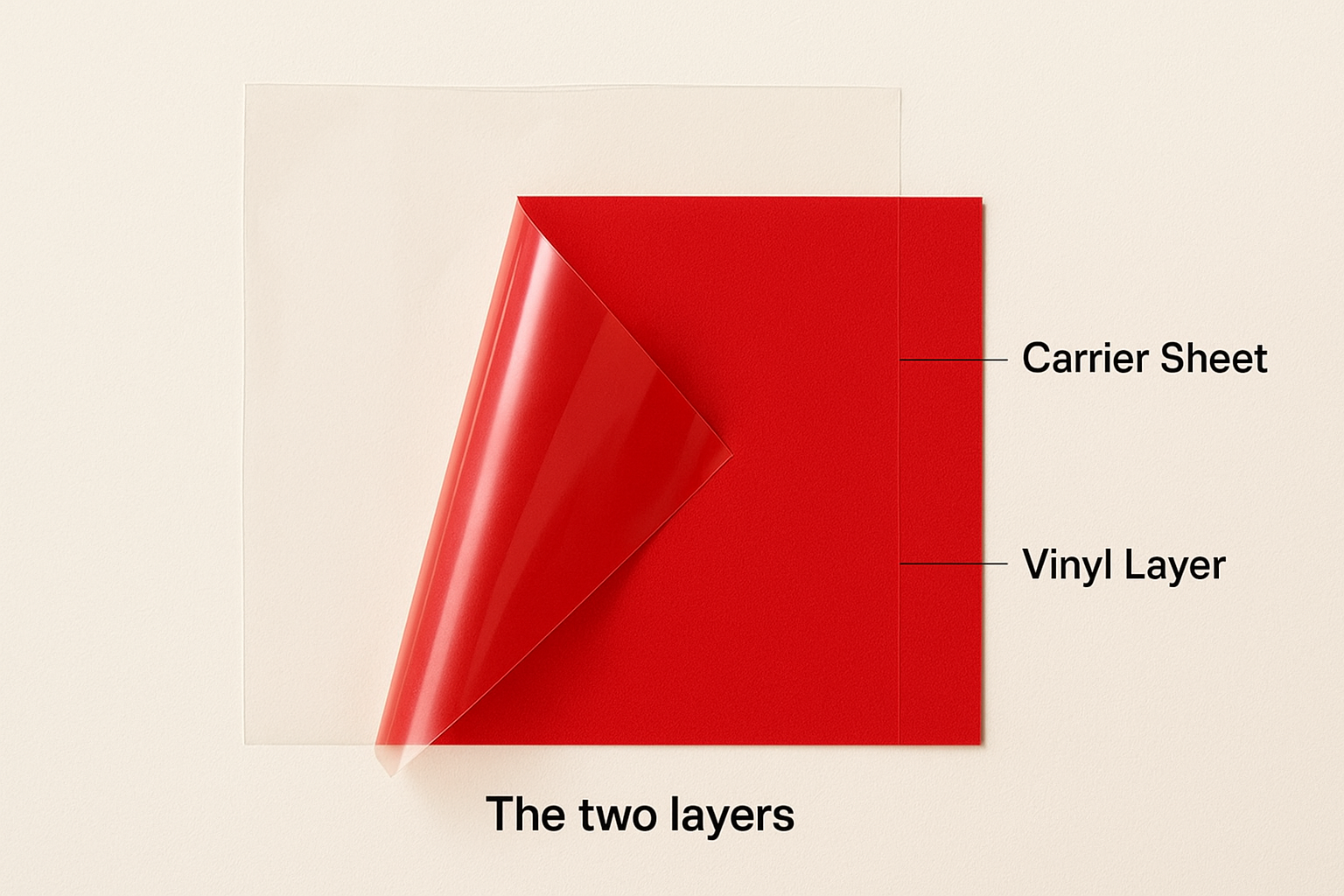 The two layers of HTV