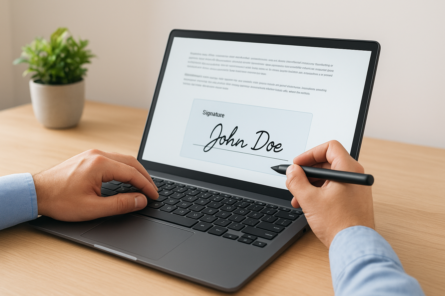 What types of signatures PandaDoc supports