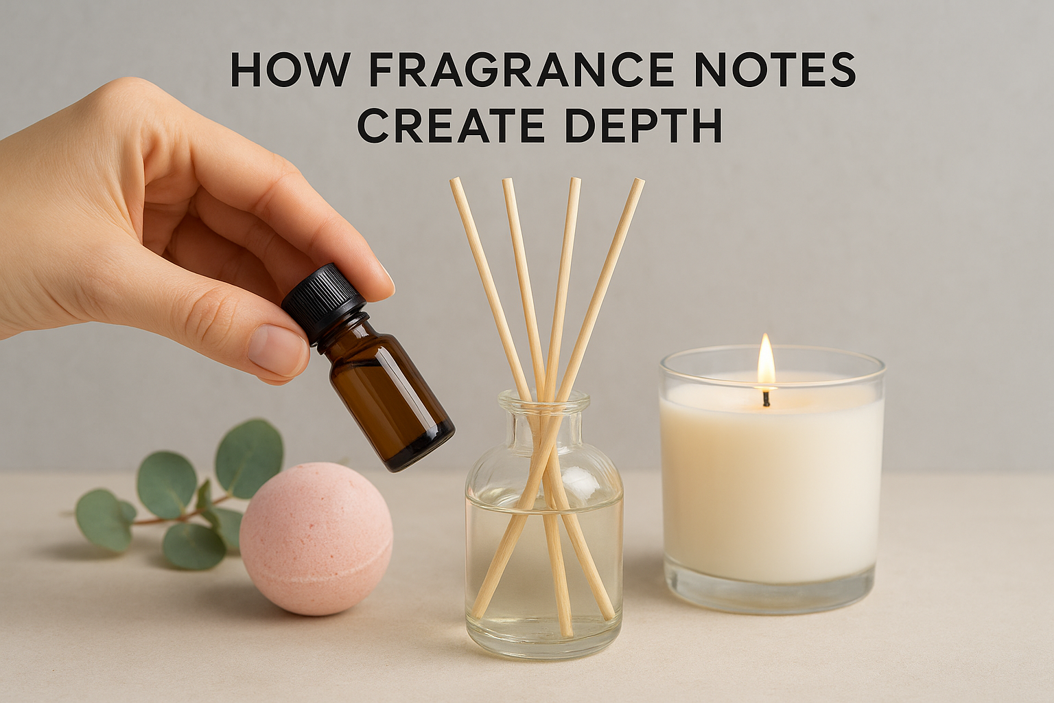 How fragrance notes create depth