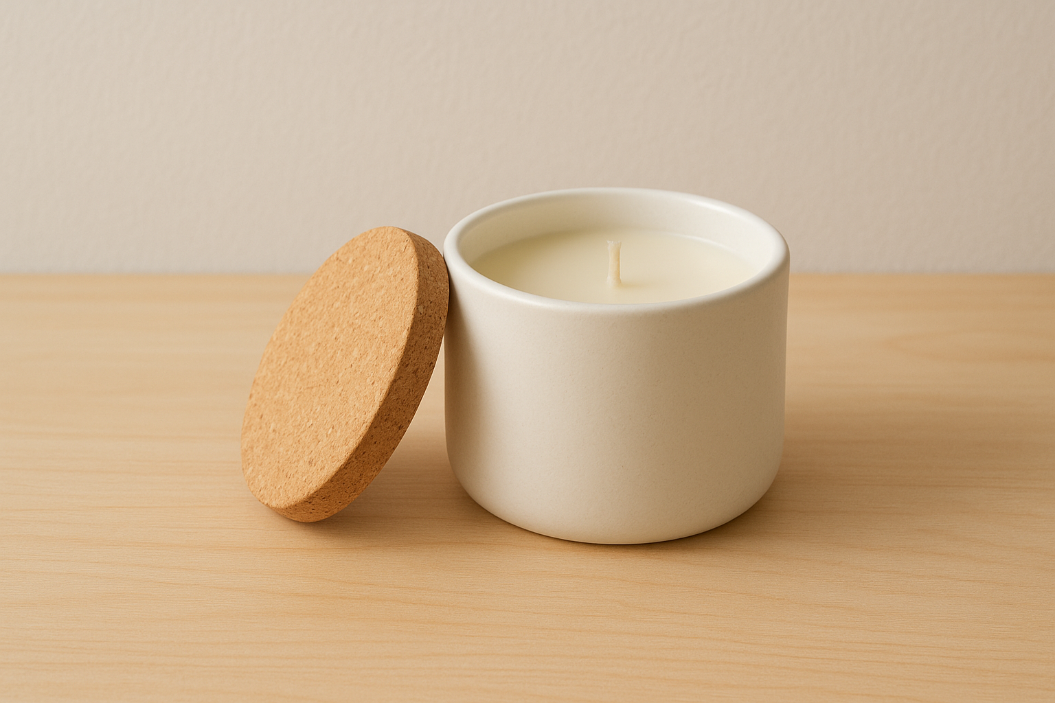 1. Ceramic candle jar