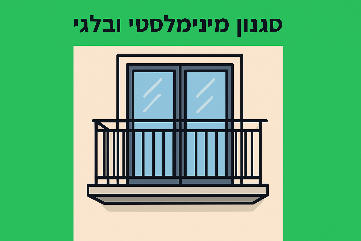 סגנון מינימליסטי ובלגי