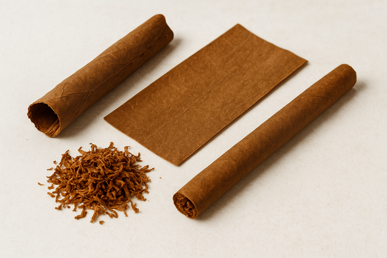 The wrap and tobacco content