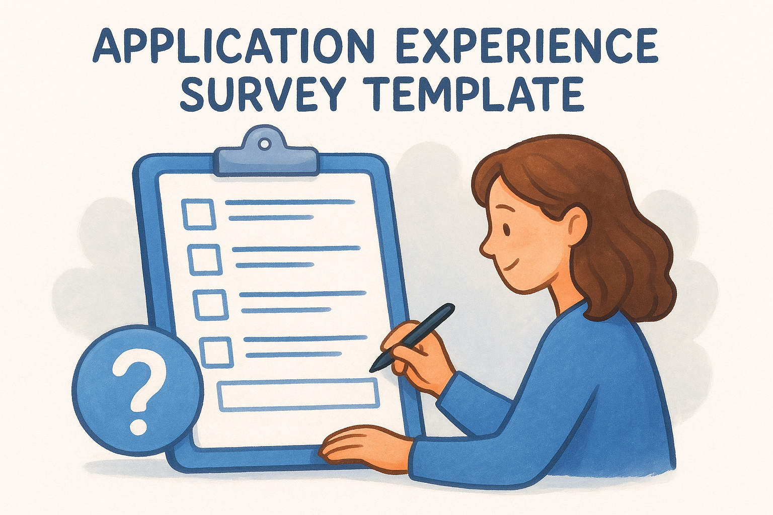 2. Application experience survey template