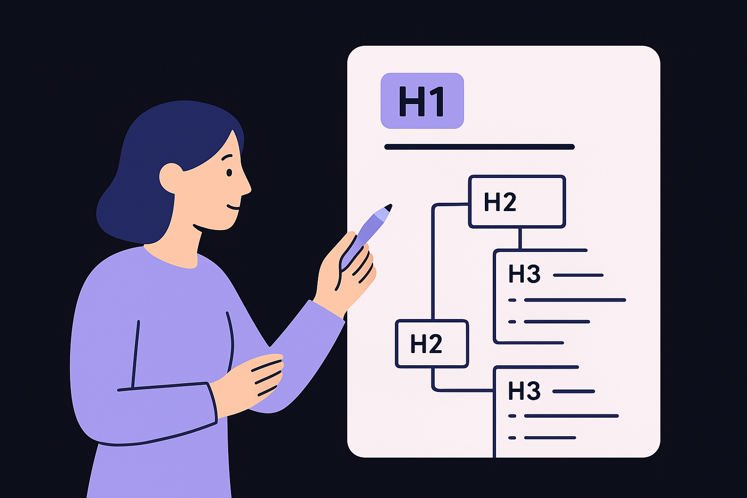 Build your outline around the reader's journey