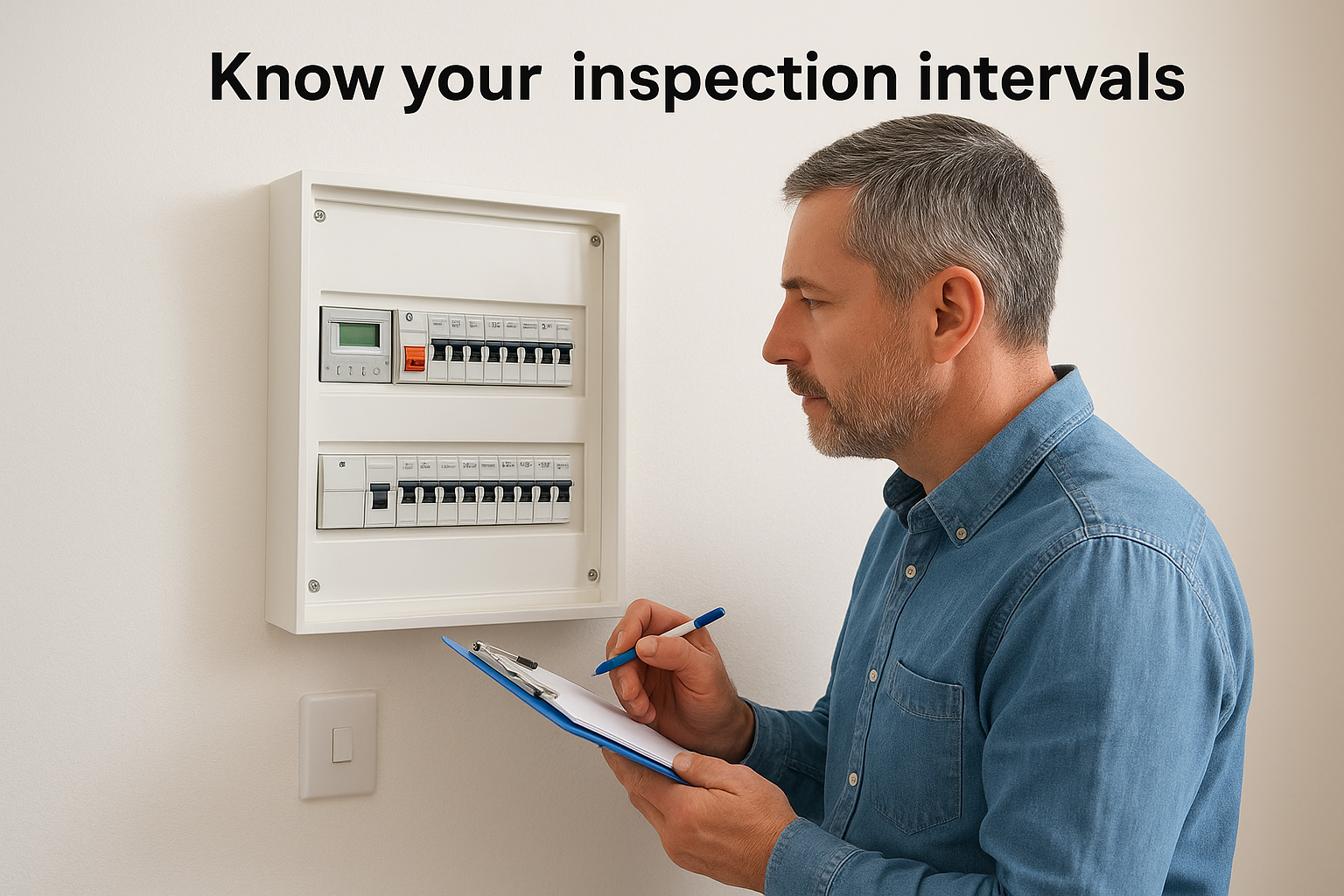 Know your inspection intervals